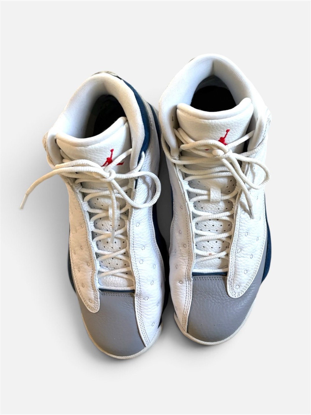 Men’s Jordan 13 Retro Sneakers - White Gray Navy